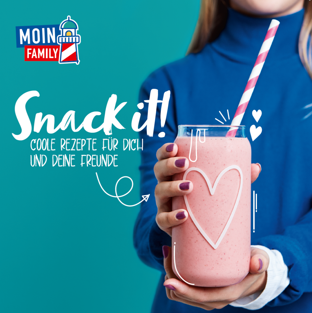 Titel Kinder-Kochbuch: Snack It! Die besten Rezepte fÃ¼r dich und deine Freunde